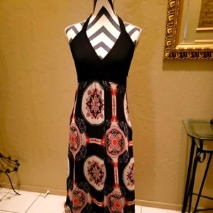 Scarlett Long Halter Dress size 6